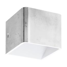 Wall luminaire "Sania 3" 5W 3000K silver leaf plated /