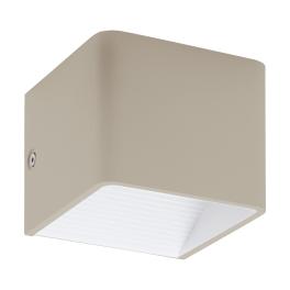 Wall luminaire "Sania 3" 5W 3000K taupe, white IP20