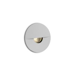 Wally LED, 1W,50lm,3000K,IK08,350mA,IP65,36°,dimabil,alb