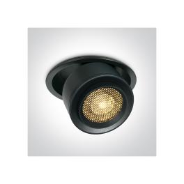 Weza LED 28W 2800lm 3000K CRI90 15-45° IP20 230V negru