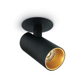 Xan LED 7W, 500lm, 3000K, IP20, 36°, negru