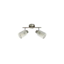 YOLI SPOT 2XE27 NICHEL SATIN
