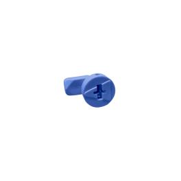 Zăvor rotativ albastru pentru mască metalică