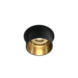 Zily D9 GU10 50W 220-240V IP20 negru-gold