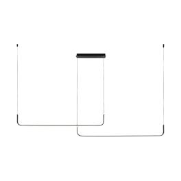 ZUMA LINE LED PENDANT RIKE 2023199-BK 40W CCT BL