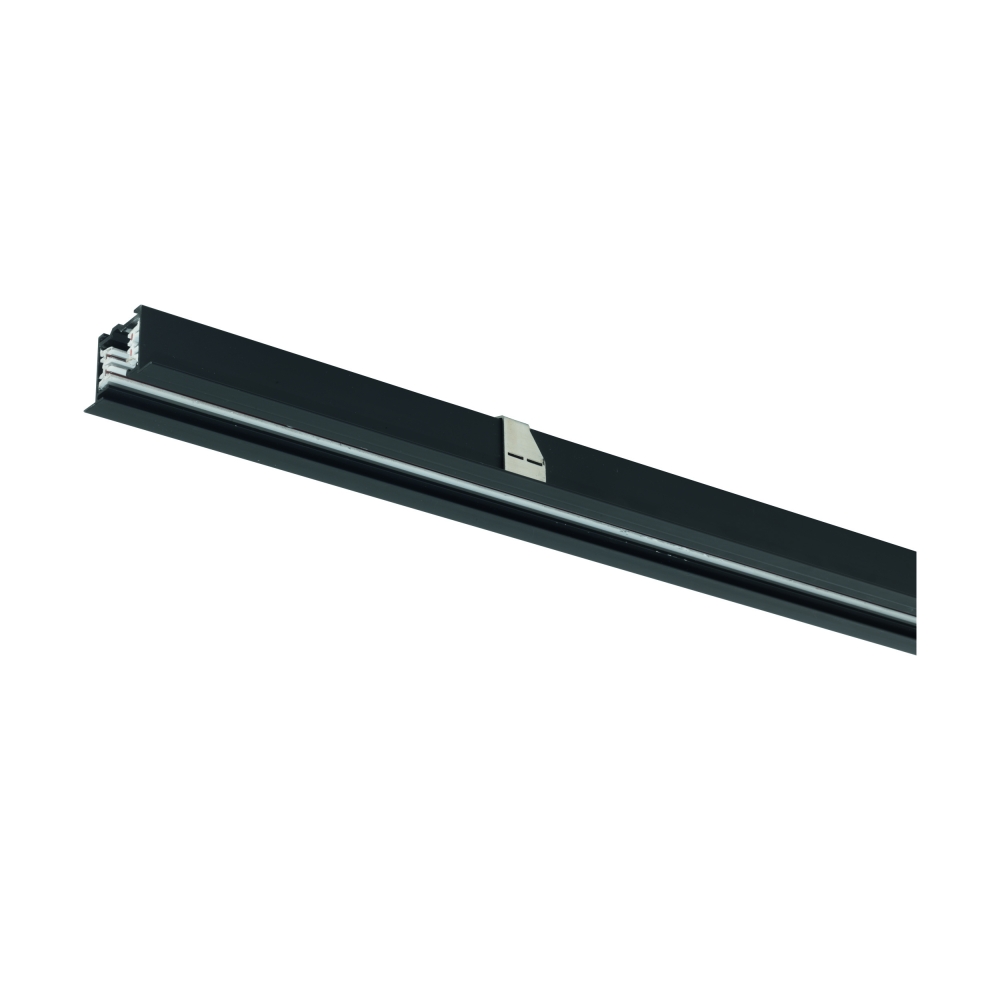 3-phase electric track recessed 3000mm black