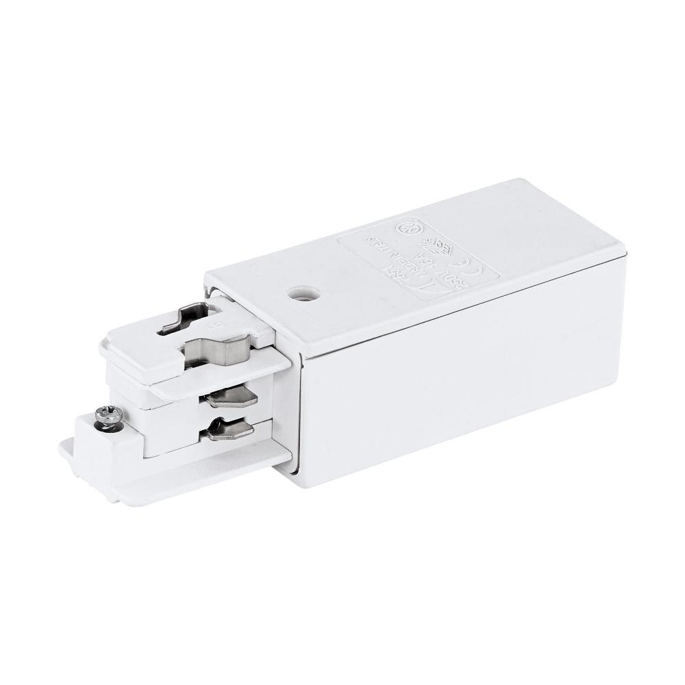 3-phase Feed-in surface plastic, right white