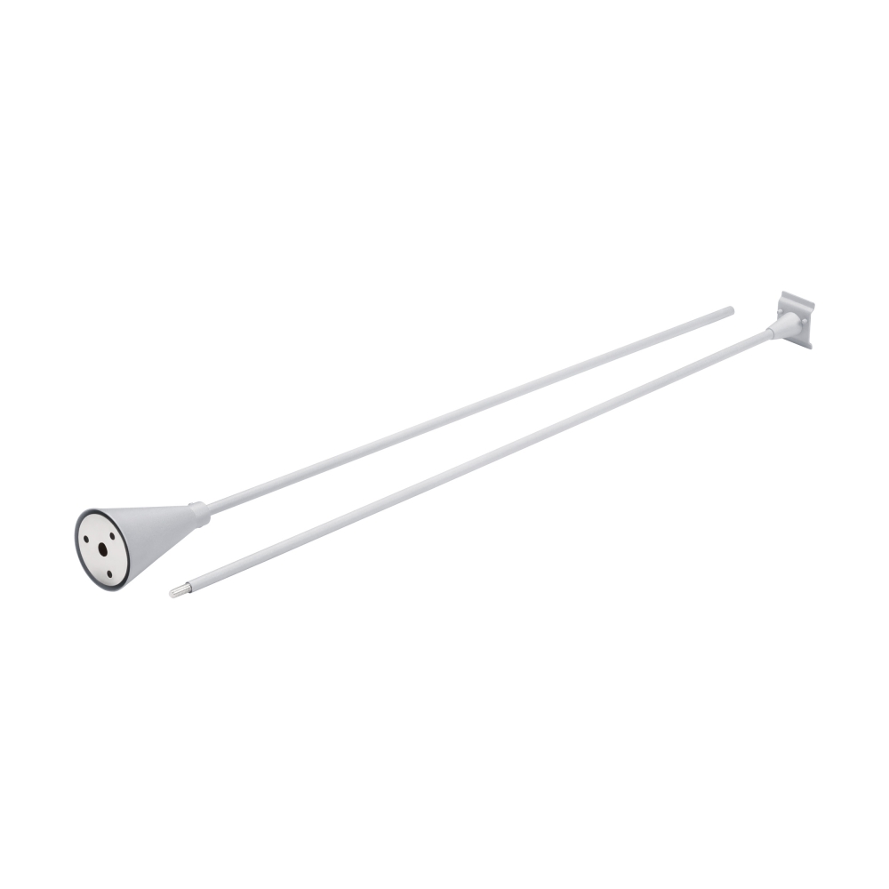 3-phase Pendulum suspension metal, height adjustable silver
