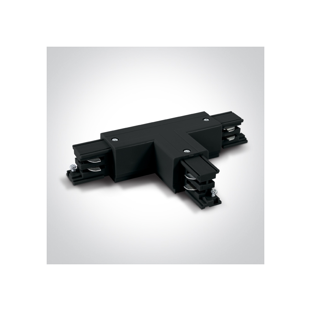 3PH-T-Conector, st&acirc;nga, negru