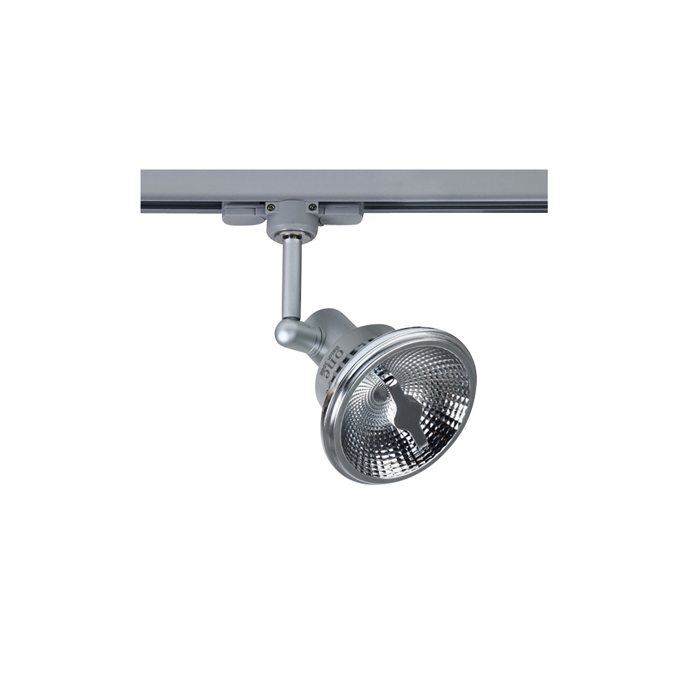 3PH-Track Spot Carril GU10 ES111, 75W, IP20, alb