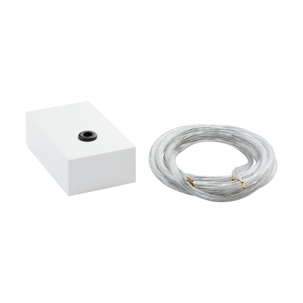 5-Pole Feed white matt IP20