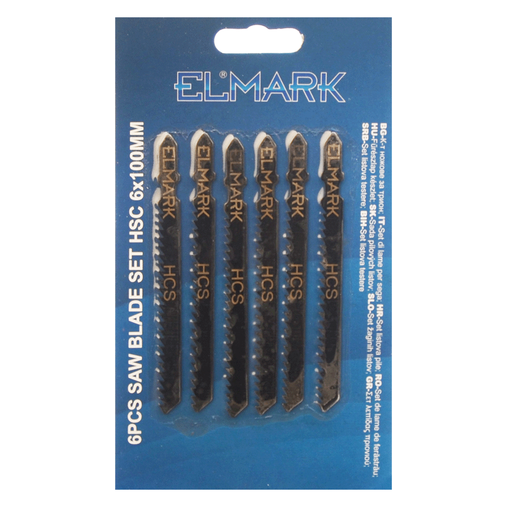 6PCS SAW BLADE SET HSC 6x100mm