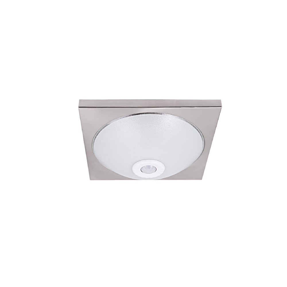 8120 SENSOR CEILING FIXTURE 2XE27 300MM/300MM MAT ХРОМ