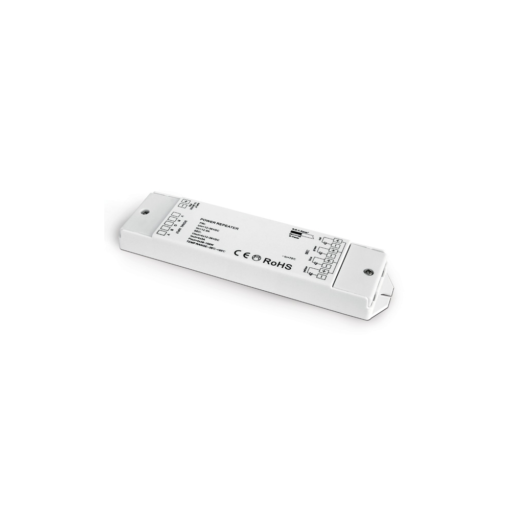 89302, DATA REPEATER 12-36V RGB+W 4ch x 5A