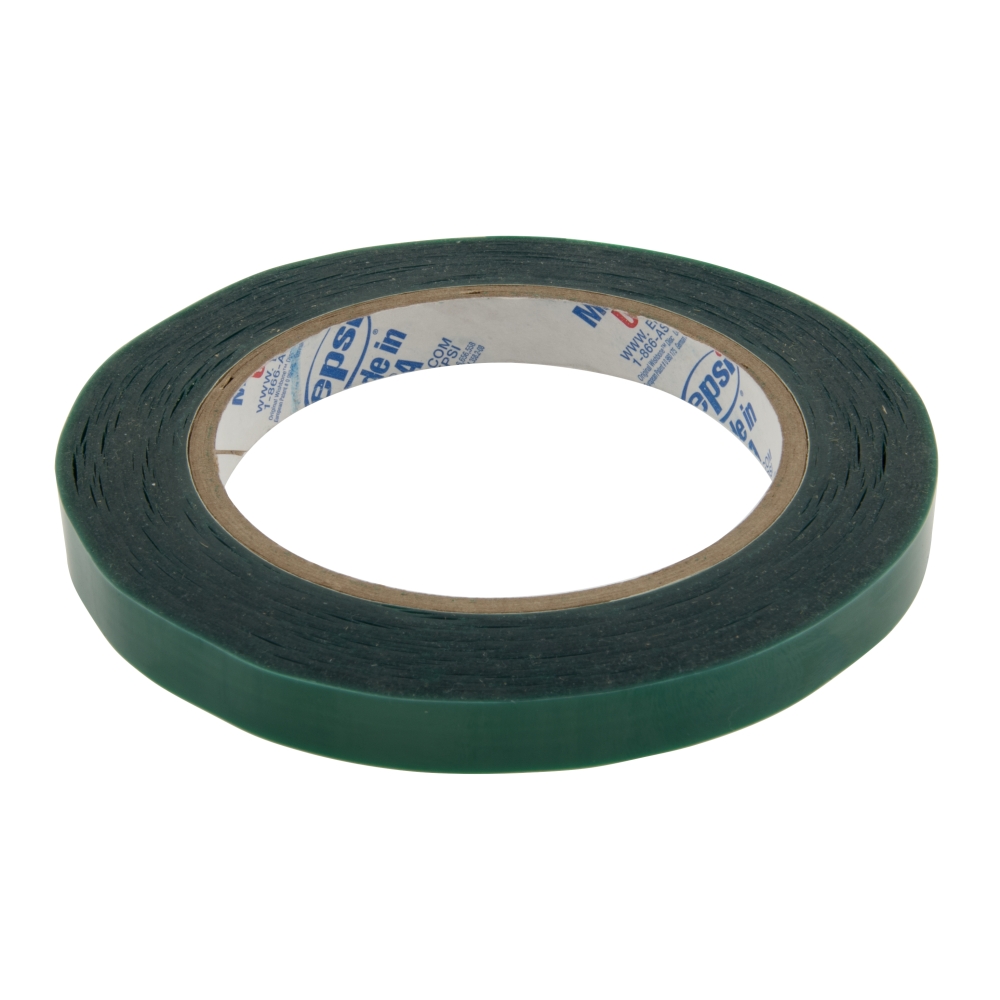 A12 Green Polyester Masking Tape 16mm wide, 66m long