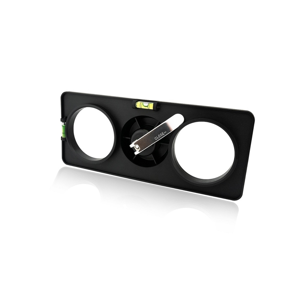 Șablon găurire din plastic pentru perete gips-carton
