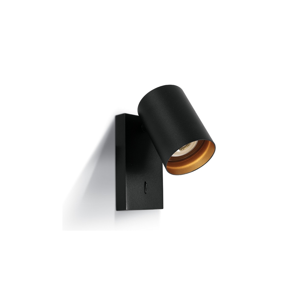 Acrux aplica 10W GU10 MR16 110-240V IP20 negru