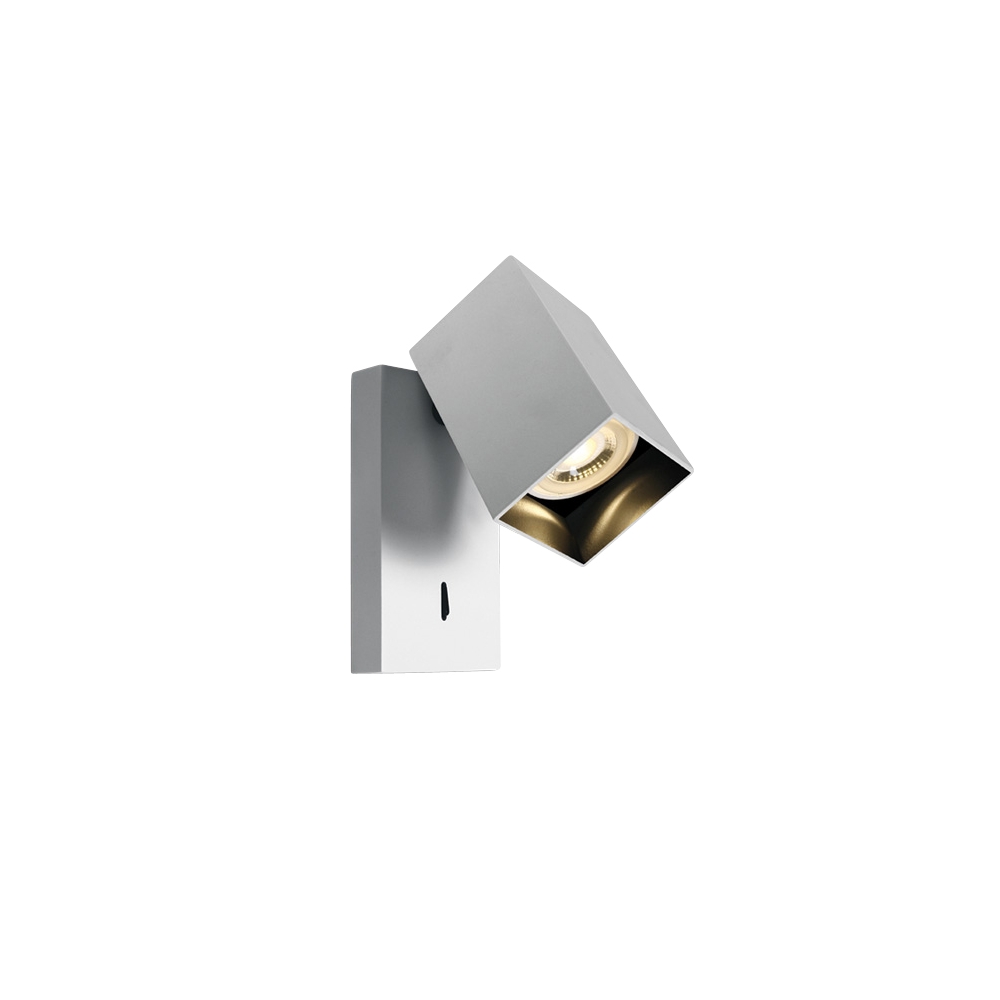 Acrux Aplica de perete 10W GU10 100-240V IP20 alb