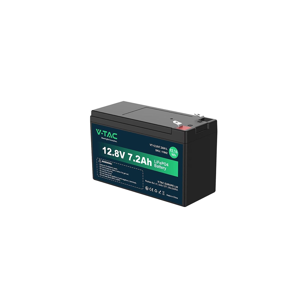 ACUMULATOR LITHIUM 12.8V 7.2AH 150X63X93MM