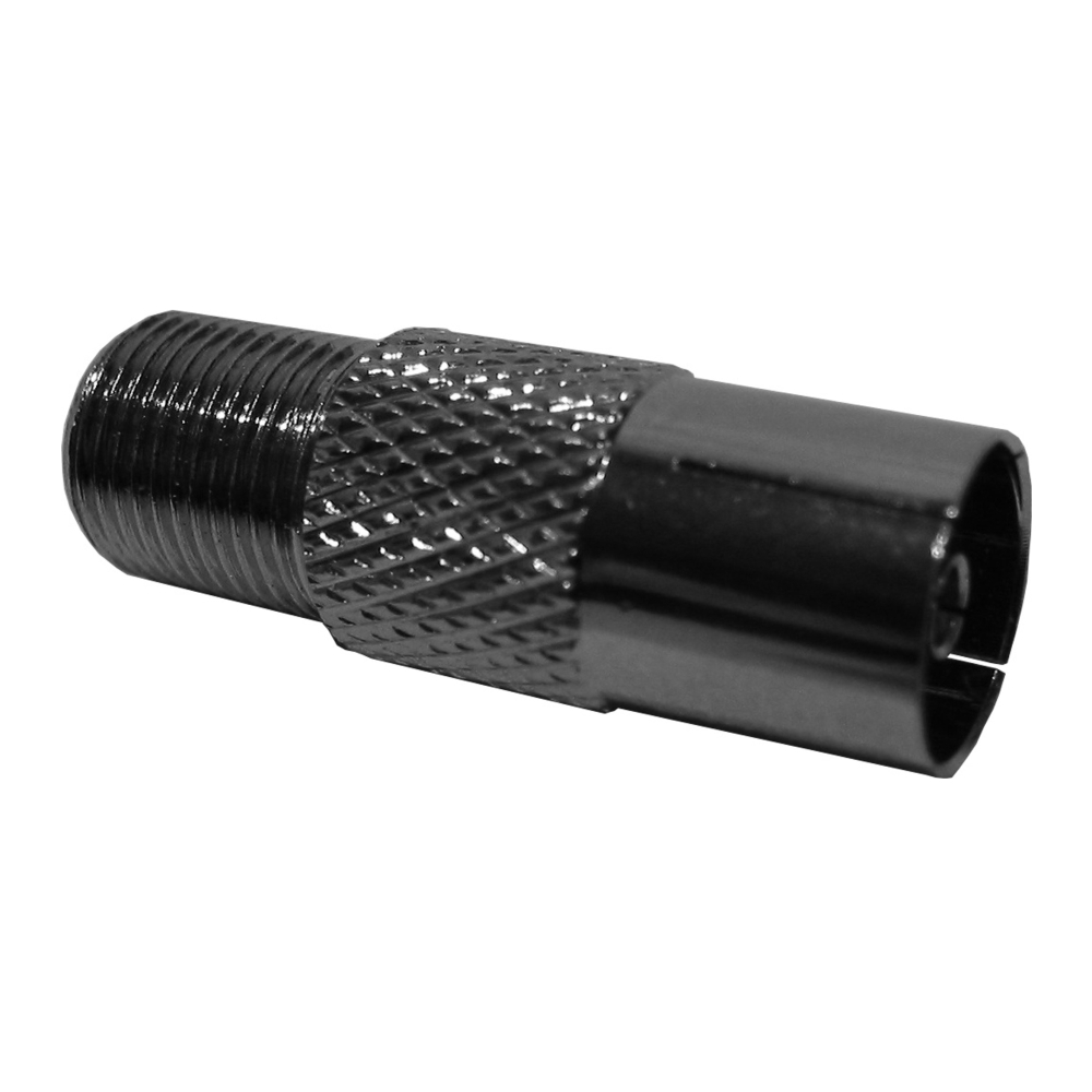 Adaptor coaxial F-mamă la IEC-mamă