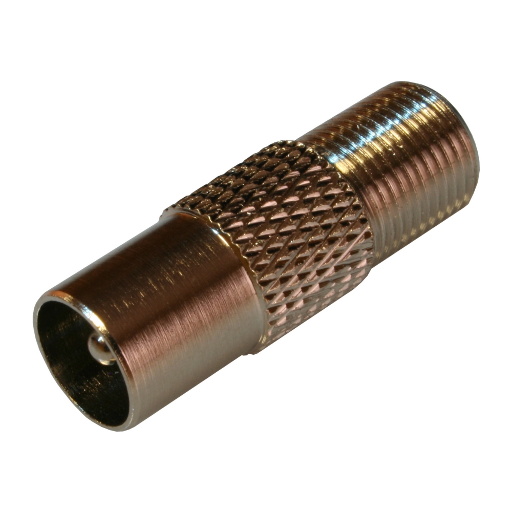 Adaptor Coaxial F-mamă la&nbsp; IEC-tată