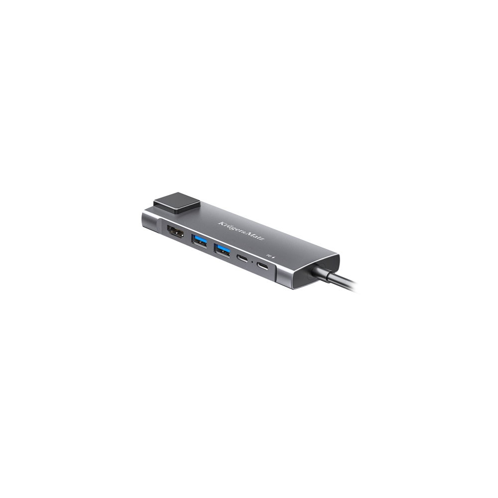ADAPTOR HUB USB TIP C HDMI/2X USB3.0/2X USB TIP C/RJ45