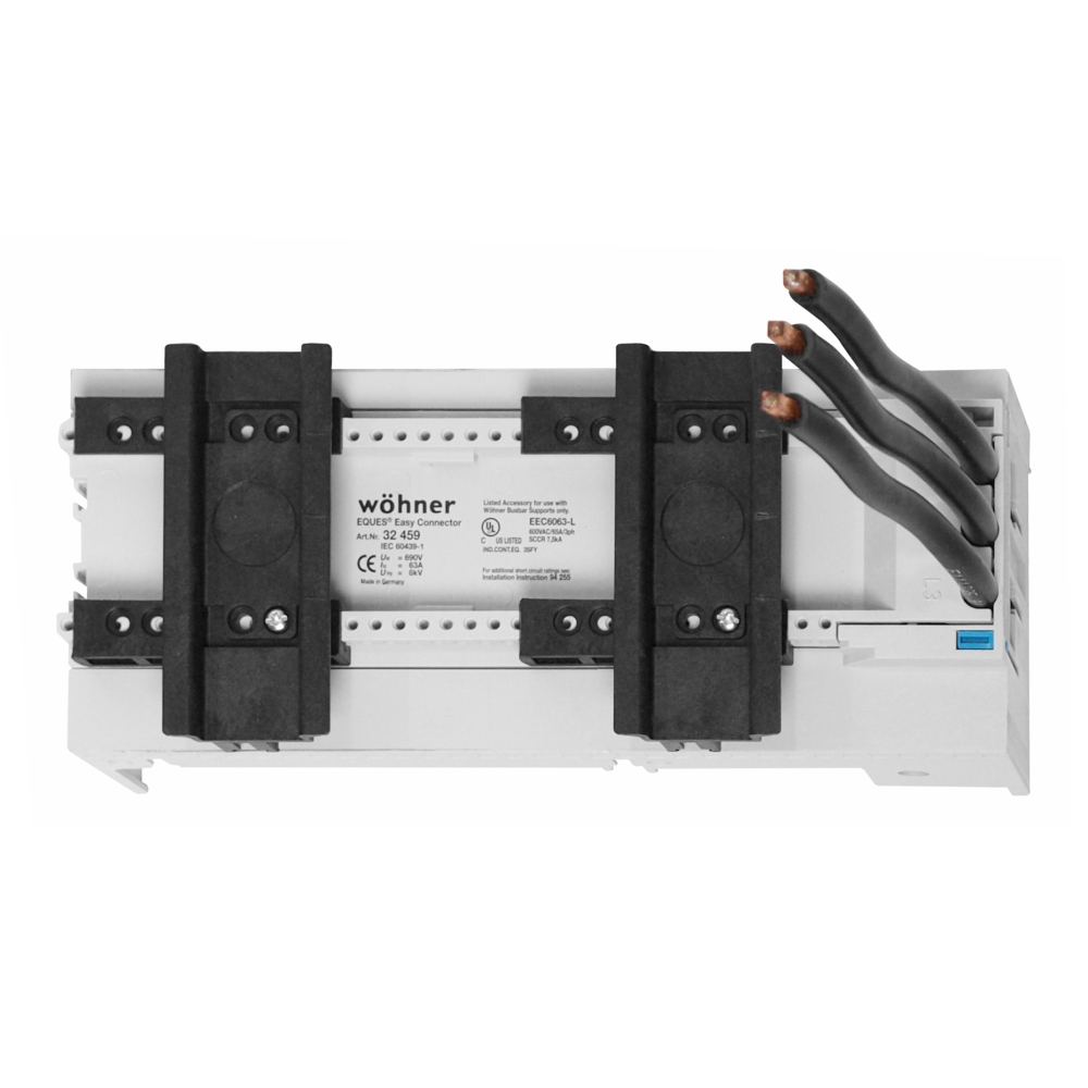 Adaptor montaj aparate modulare 63A 81mm 2sine