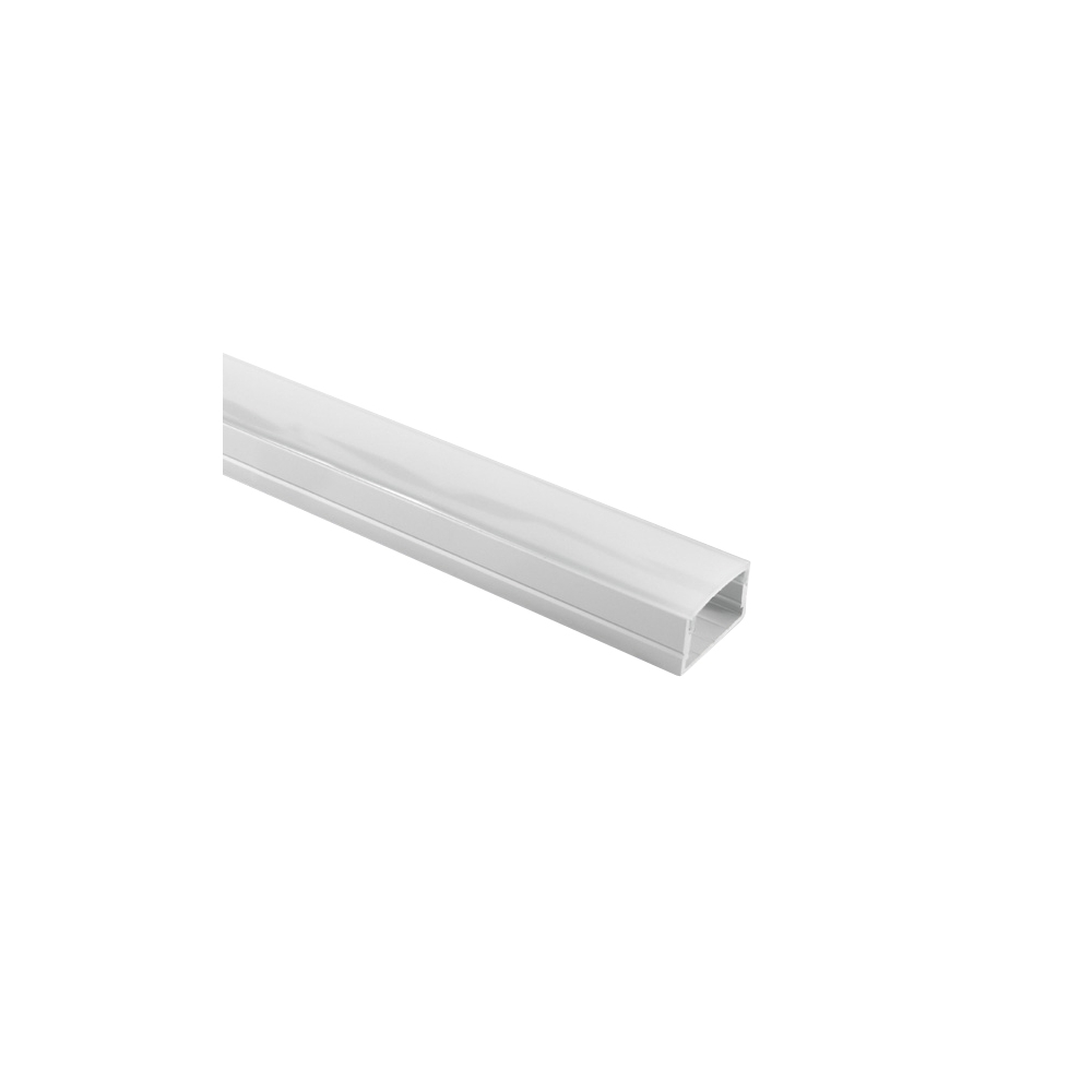 alb profile 7905/W + PC opal Abdeckung, 2 Meter alb