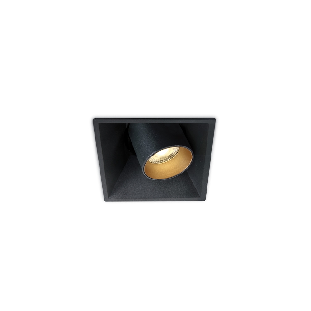 Algol LED 11W, 820lm, 3000K, 230V, IP20, 38&deg;, negru