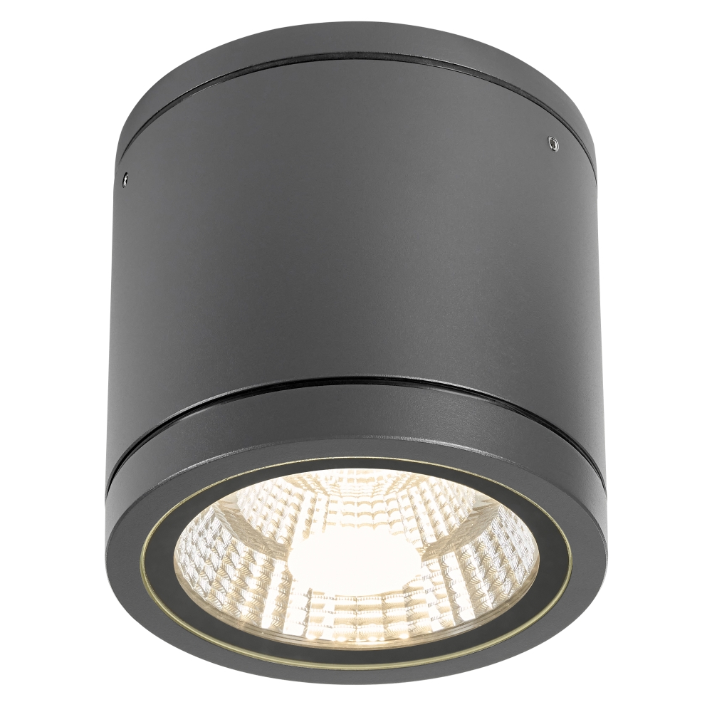 ALMERIA Medium 23W 1429lm 3000K 230V LED IP54 antracit