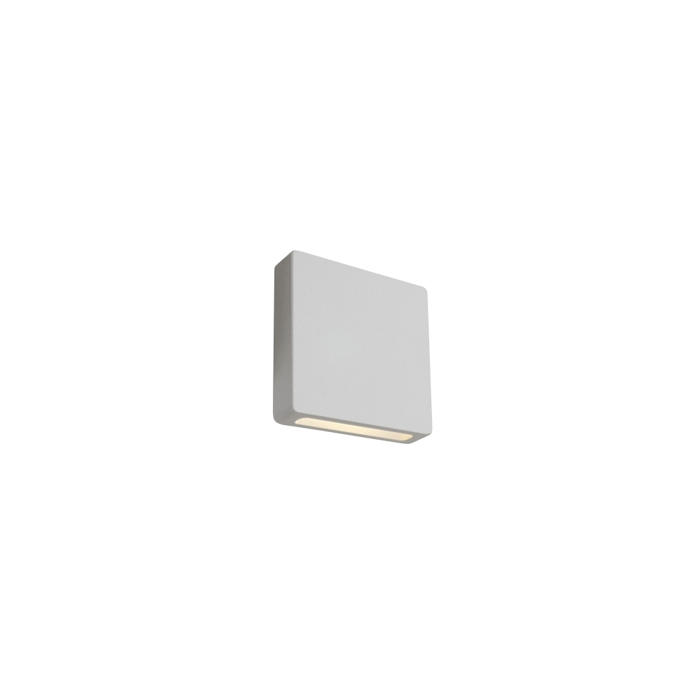Alnar SQ Up/Down 2W, 110lm, 3000K, IP65, alb