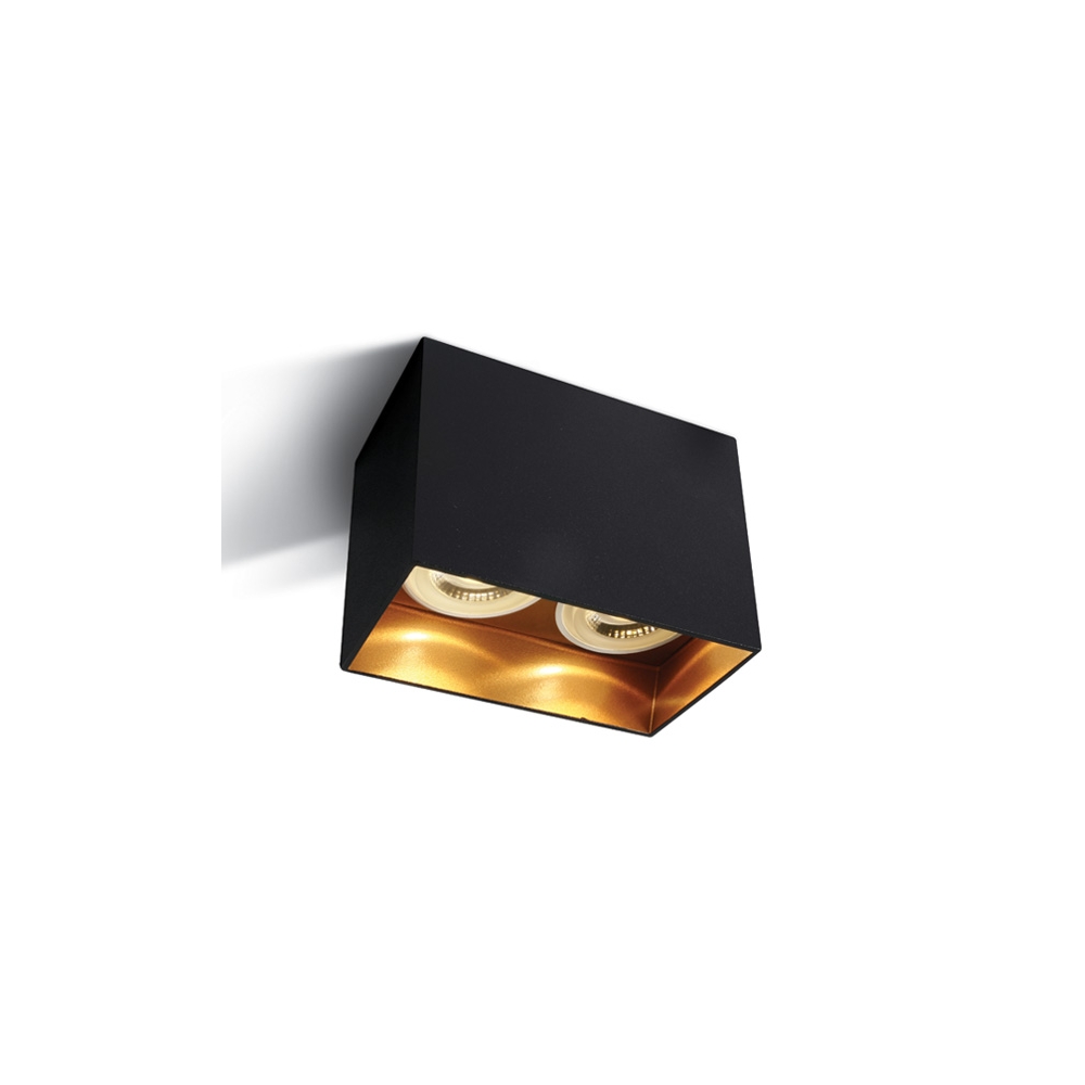 Altair 2SQ 2x10W GU10 MR16 110-240V IP20 negru