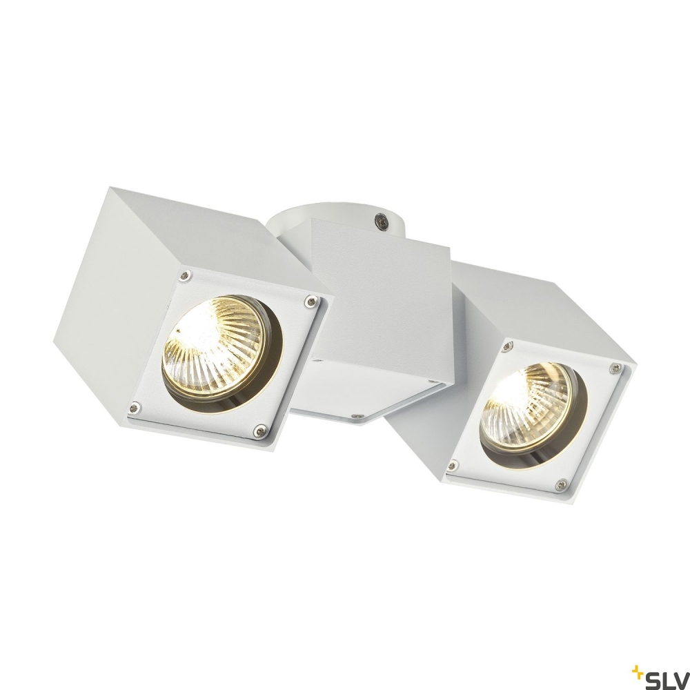ALTRA DICE SPOT 2, alb . GU10, max. 2x50W