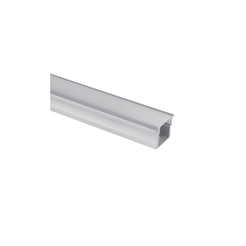 aluminiu recesed profile 7904R/AL+PC opal diffuser,2 meters