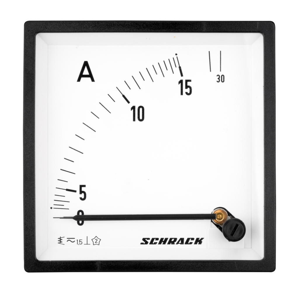 Ampermetru 96*96mm, 15A, conexiune directă, AC