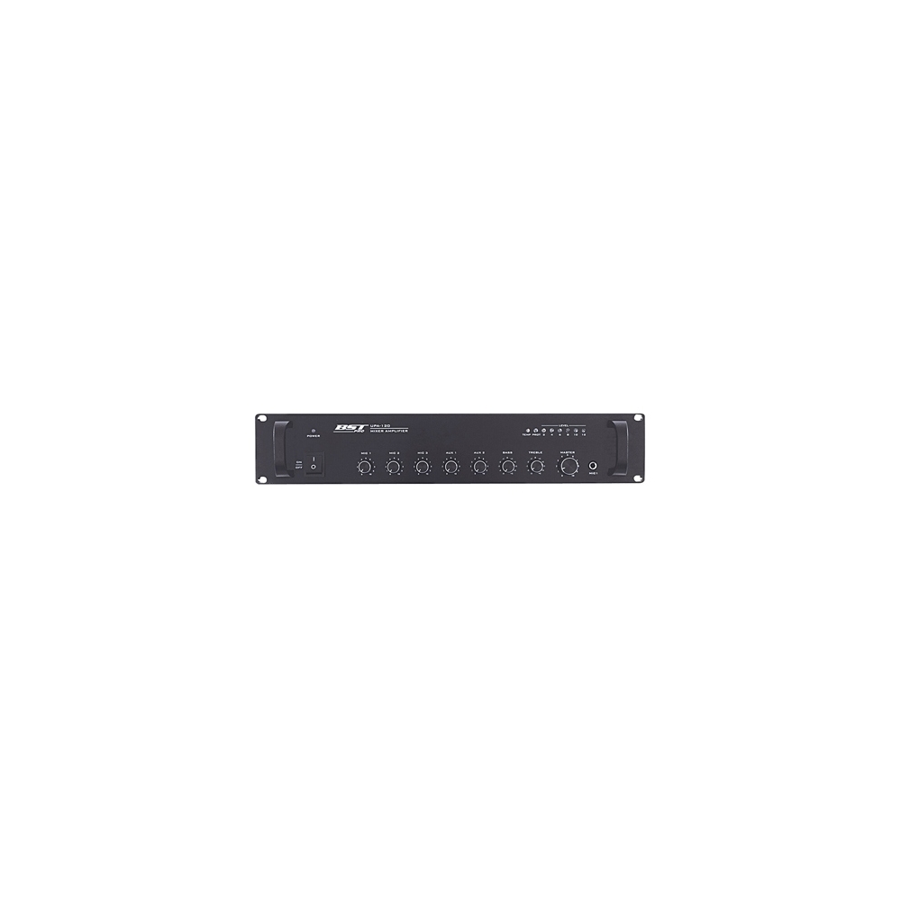 AMPLIFICATOR LINIE 100V 120W 3MIC/ 2AUX
