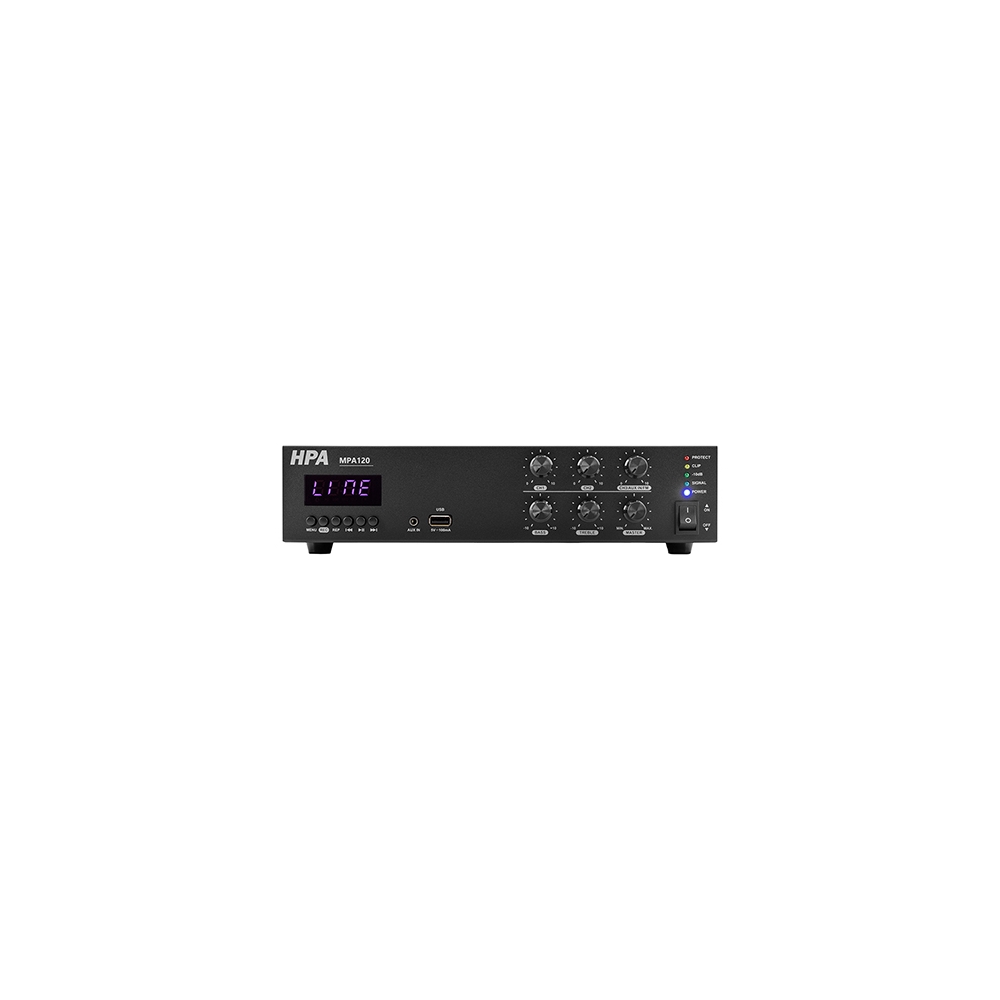AMPLIFICATOR LINIE 110V/120W BLUETOOTH/USB