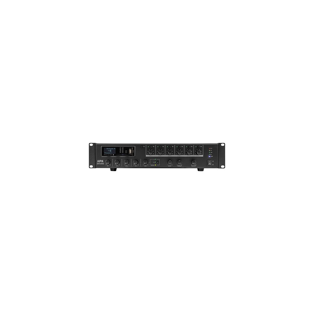AMPLIFICATOR LINIE 19'' 110V/480W 6 ZONE BLUETOOTH/USB
