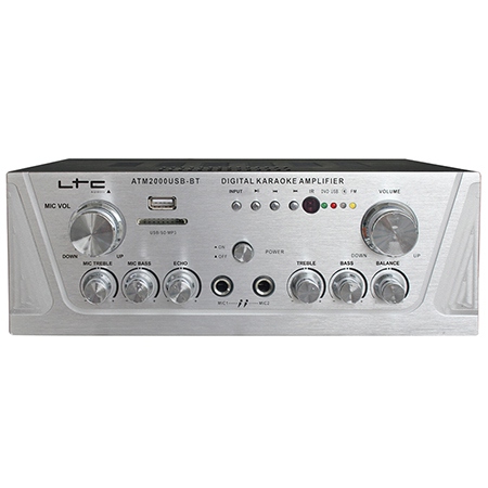 Amplificator stereo karaoke usb mp3/sd/bluetooth