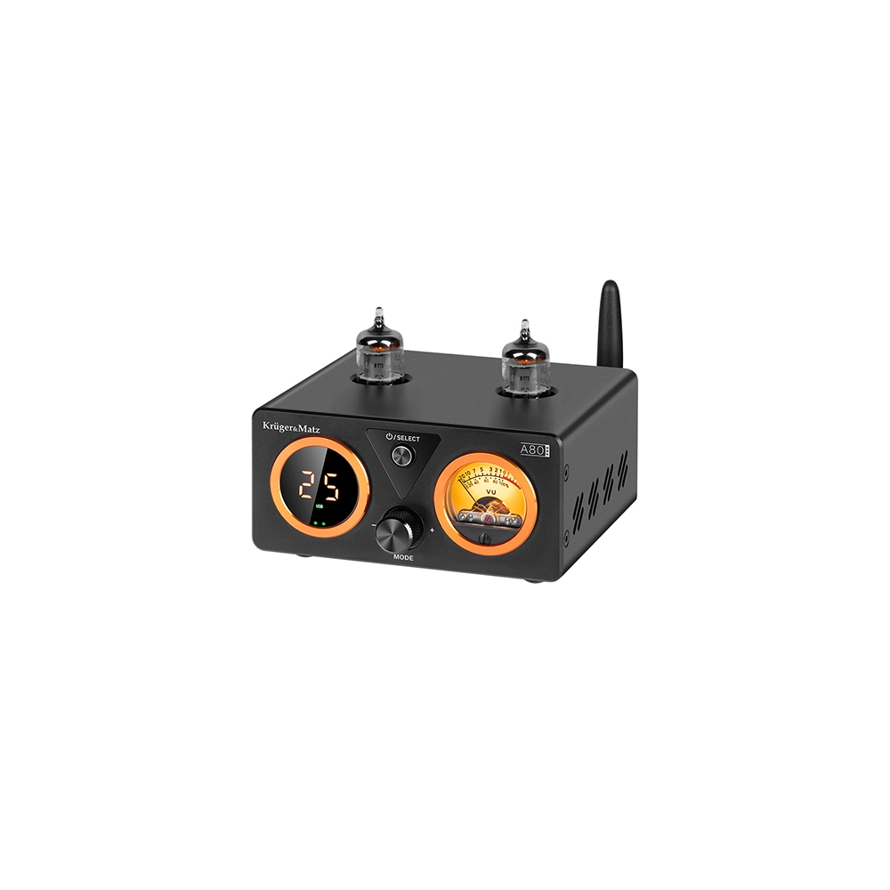 AMPLIFICATOR STEREO LAMPI 2X100W A80 PRO KRUGER&MATZ