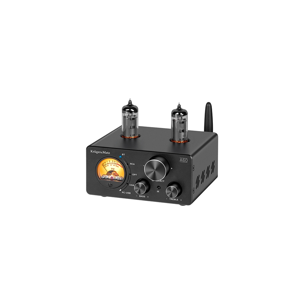AMPLIFICATOR STEREO LAMPI 6K4 2X100W A60 KRUGER&MATZ