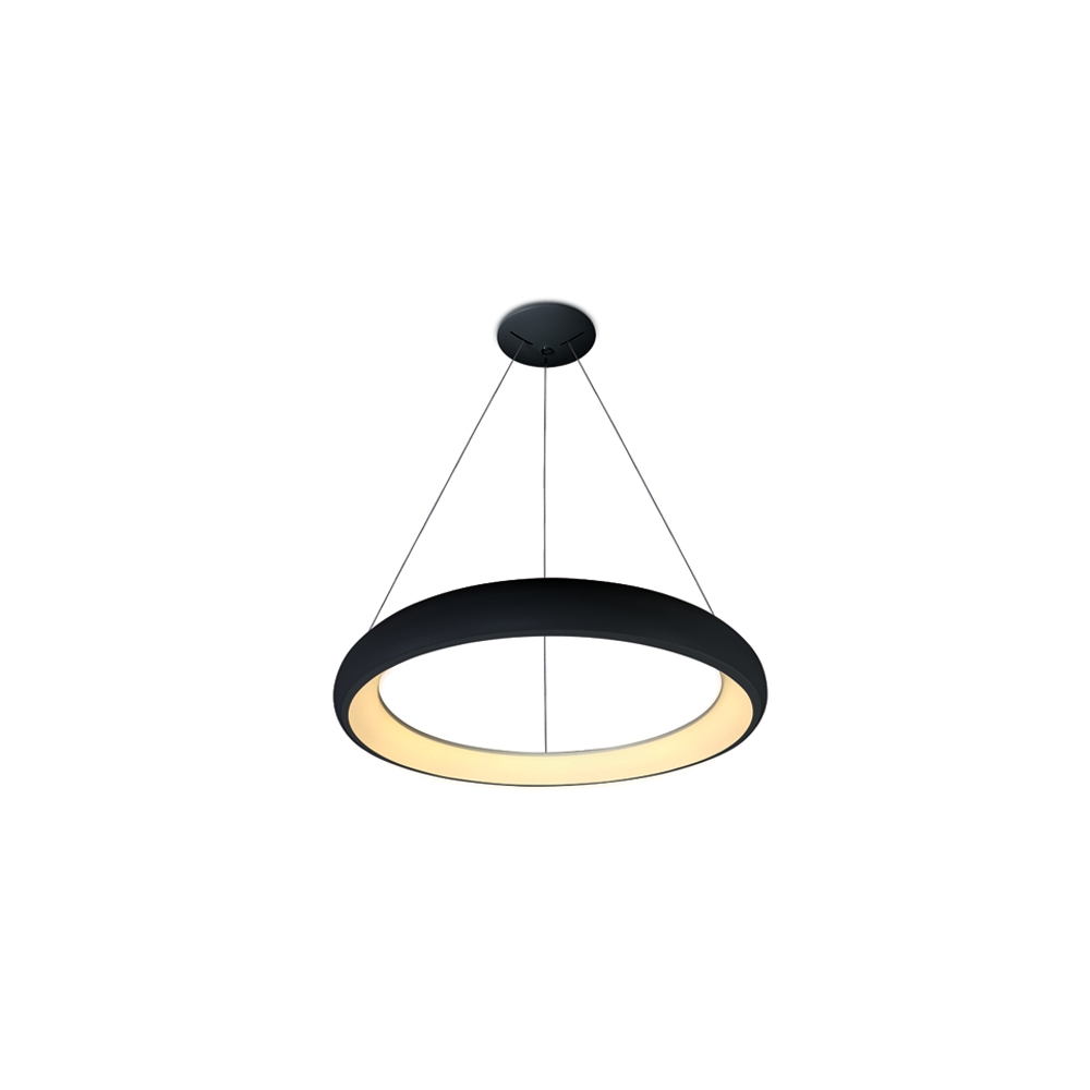Amy-P LED, 50W, 2750lm, 3000K, 230V, IP20, 120&deg;, negru