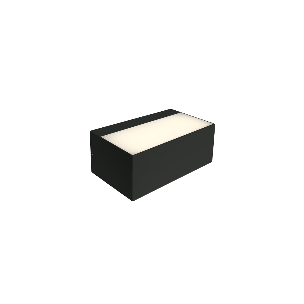 Ana-II Up&Down Light 12W 100-240V E27 IP65 antracit