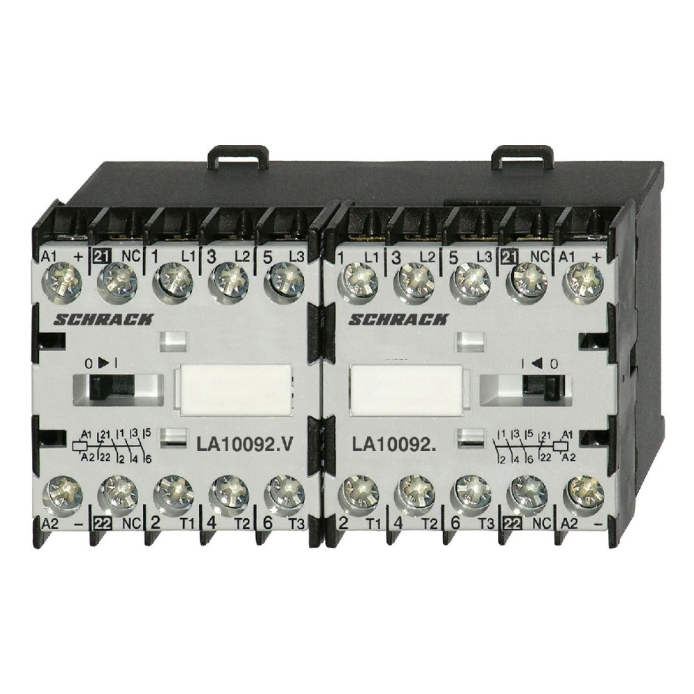 Ansamblu inversor sens 4kW 24VDC interblocat mecanic + 1NI