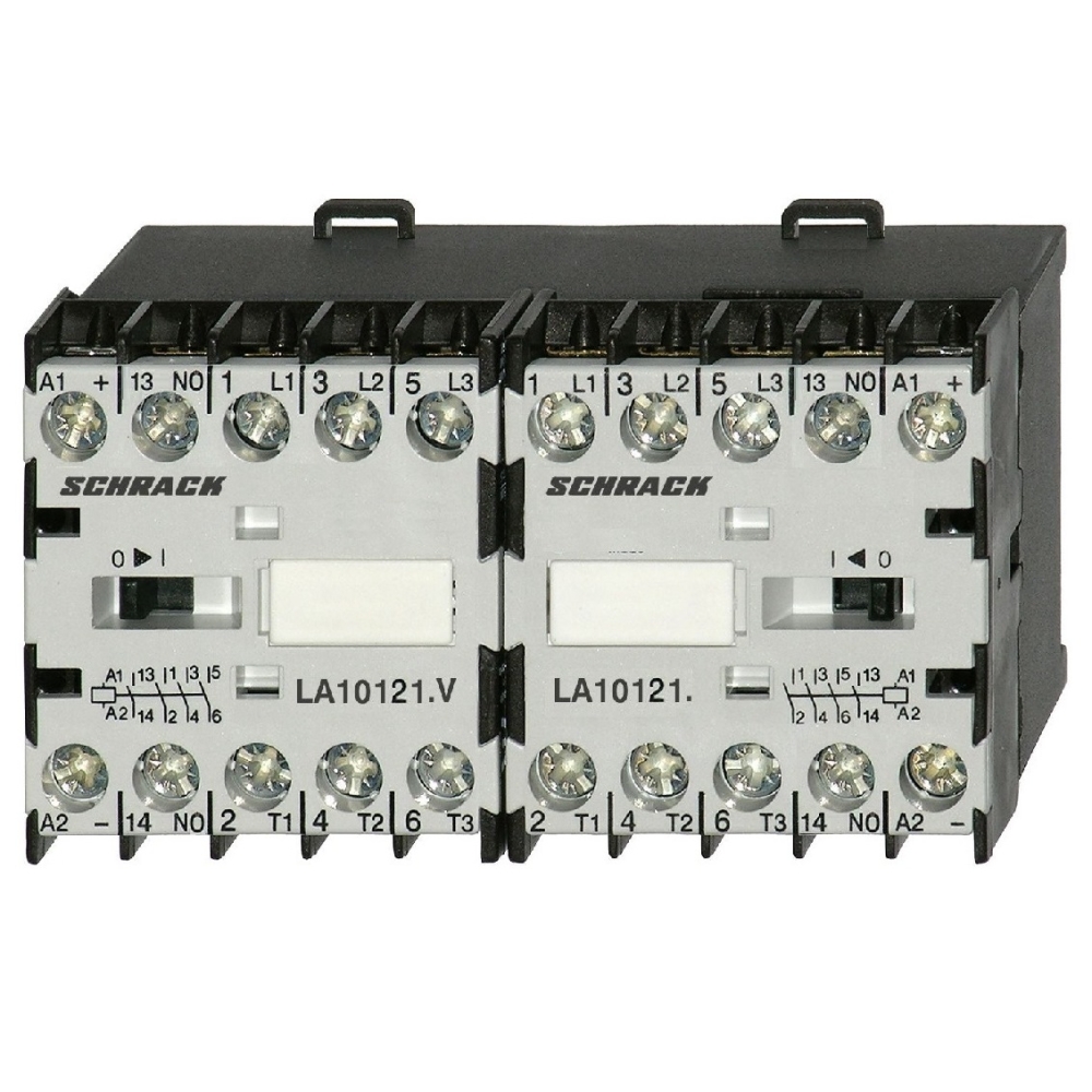 Ansamblu inversor sens 5,5kW 230VAC interbloc. mecanic + 1ND