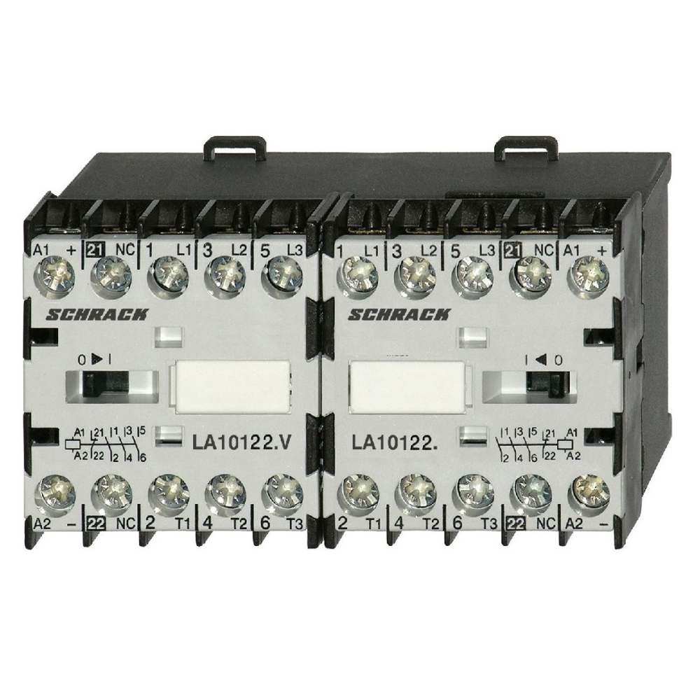 Ansamblu inversor sens 5,5kW 24VDC interblocat mecanic + 1NI