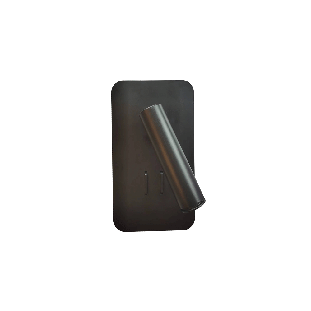 APLICA DE PERETE EL-124  2X3W 4000K NEGRU