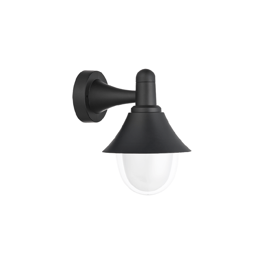 APLICA DE PERETE  MATTHEW  1XE27 NEGRU  IP44