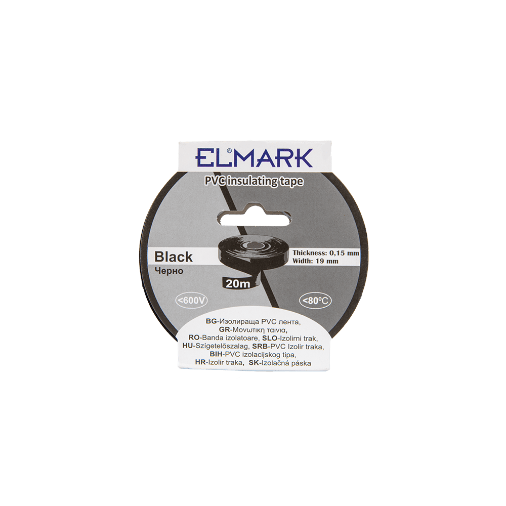BANDA IZOLATIE 20mx19mm NEAGRA