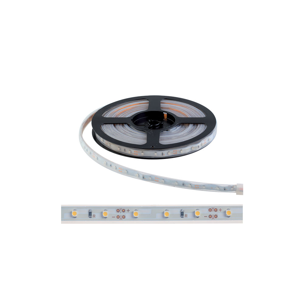 BANDA LED LED300 3528 12V DC IP65 60PCS/1M VERDE